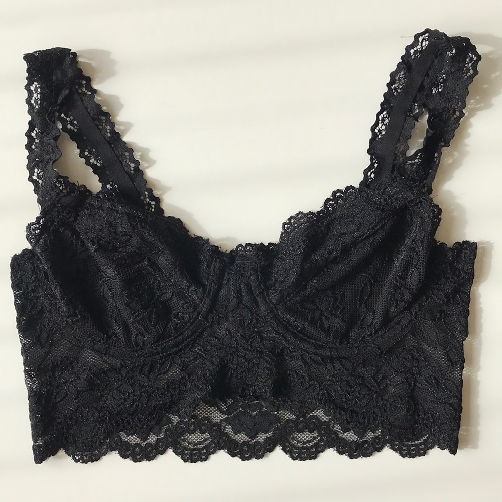 Forever 21 Black Lace Bralette
